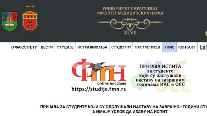 Očekivana reakcija  FMK